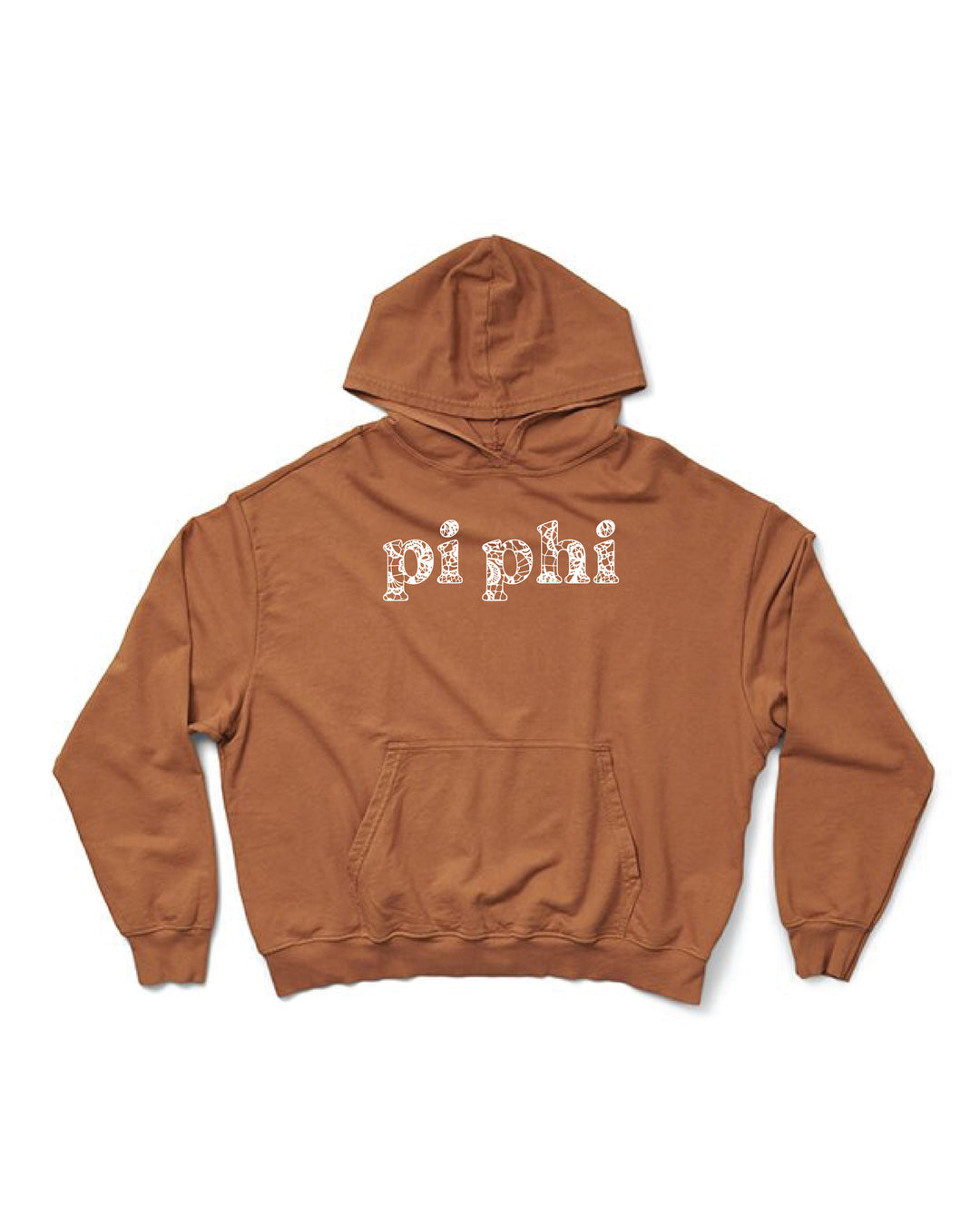 Lace Print Caffeine Sorority Light Weight Hoodie