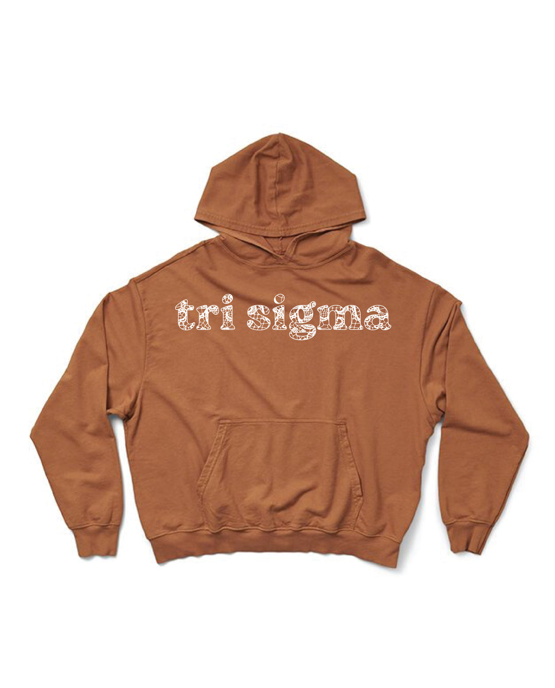 Lace Print Caffeine Sorority Light Weight Hoodie