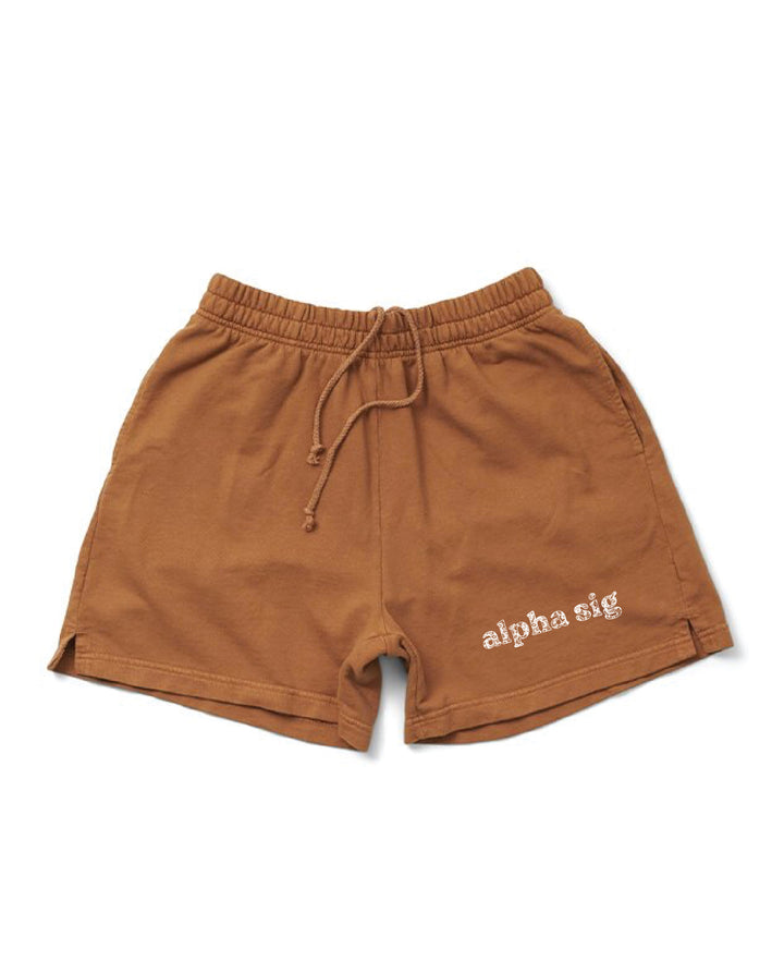 Lace Print Caffeine Sorority Light Weight Shorts