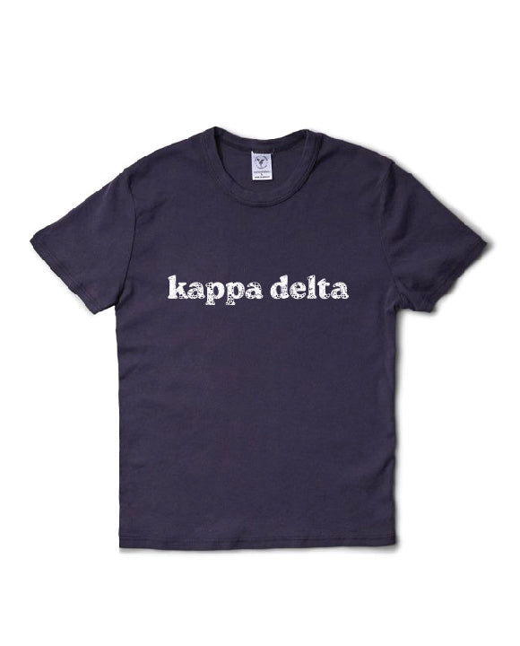 Lace Print Midnight Sky Sorority Baby Tee