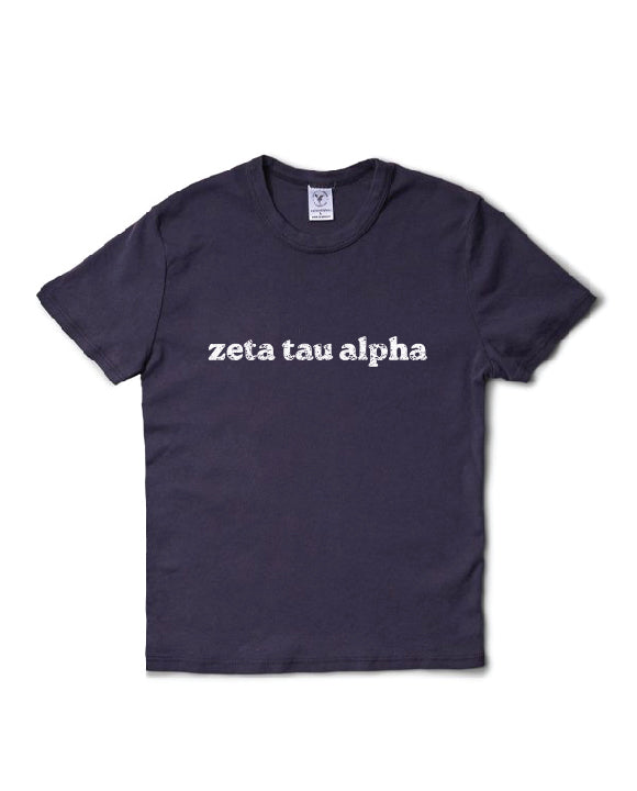 Lace Print Midnight Sky Sorority Baby Tee