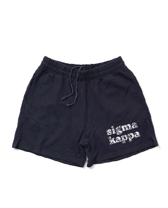 Lace Print Midnight Sky Sorority Shorts