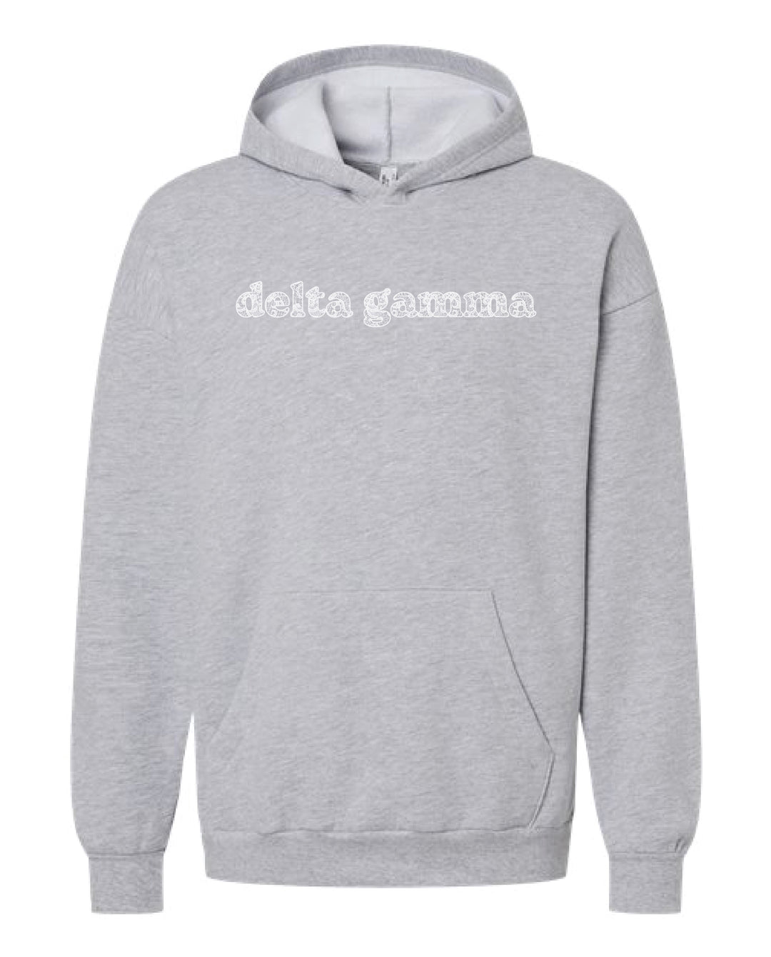 Lace Printed Sorority Hoodie 2XL