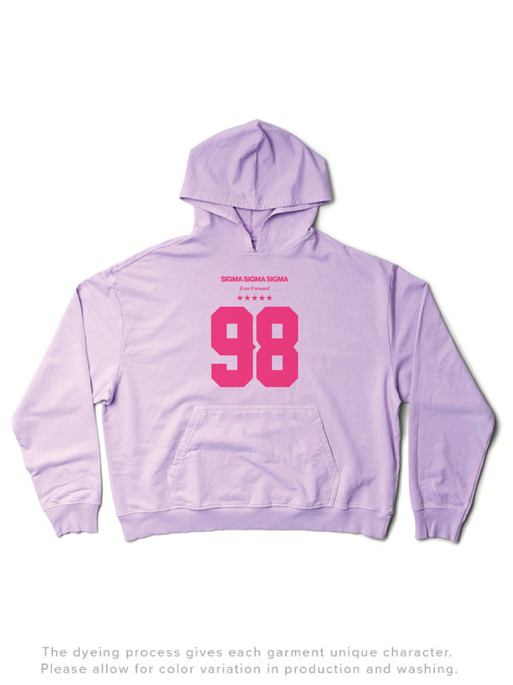 Lavender Haze Jersey Matching Set Lightweight Hoodie