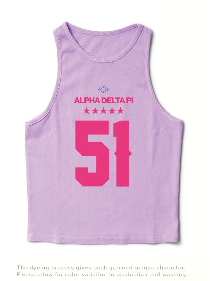 Lavender Haze Jersey Matching Set Tank