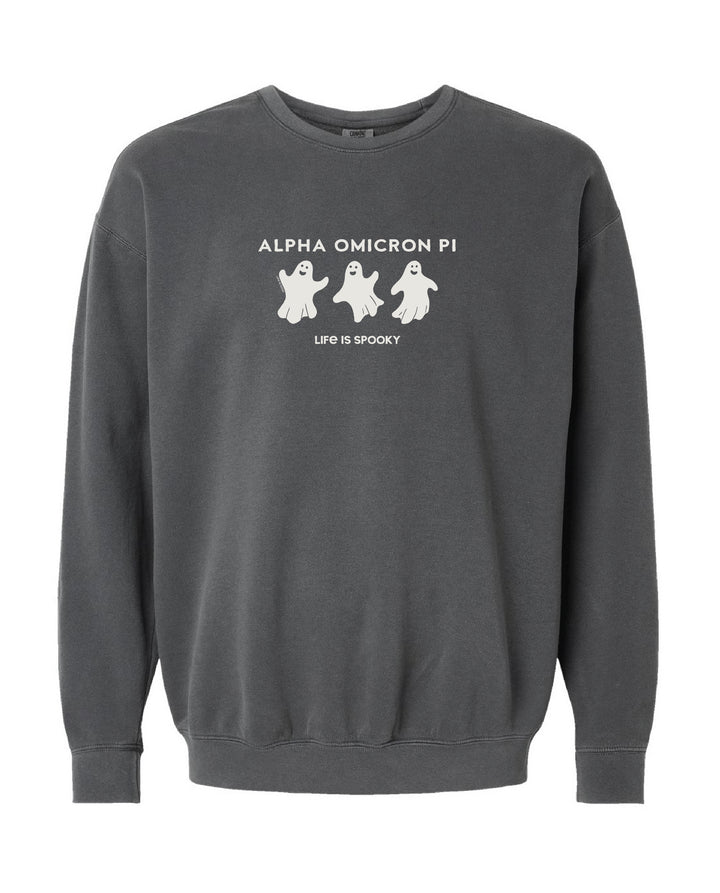 LIFE IS GOOD® Life Is Spooky Sorority Crewneck