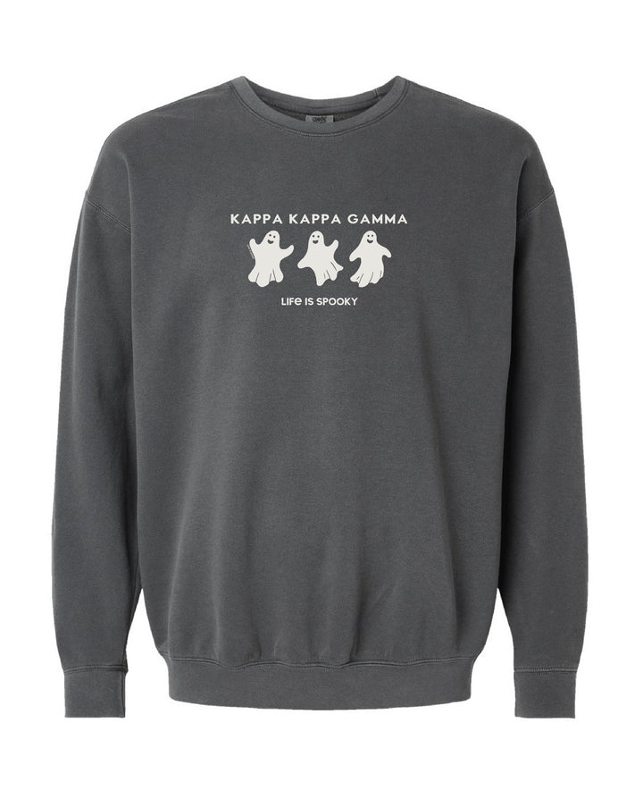 LIFE IS GOOD® Life Is Spooky Sorority Crewneck