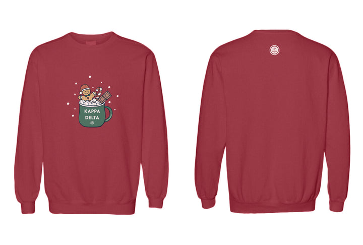 Life is Good Holiday Mug Sorority Crewneck