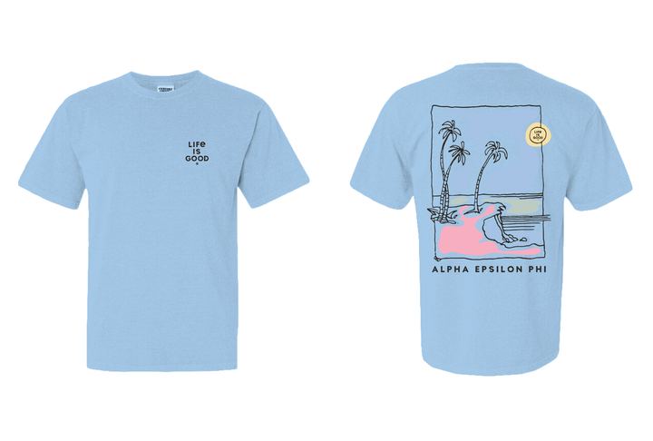 LIFE IS GOOD® Palm Beach Sorority Tee