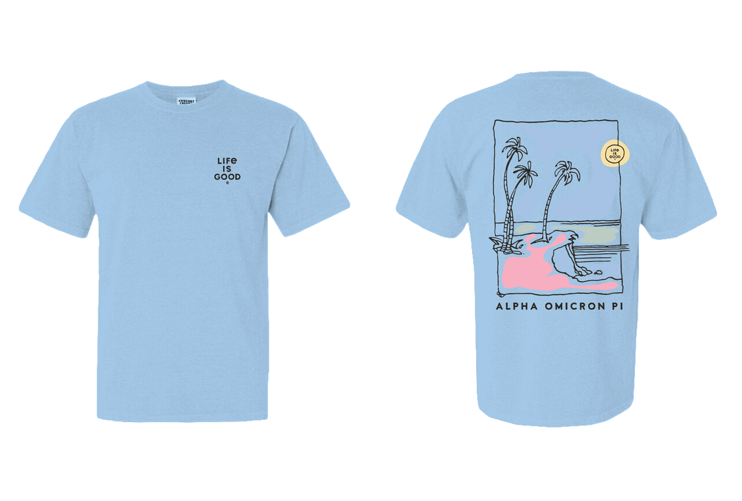 LIFE IS GOOD® Palm Beach Sorority Tee