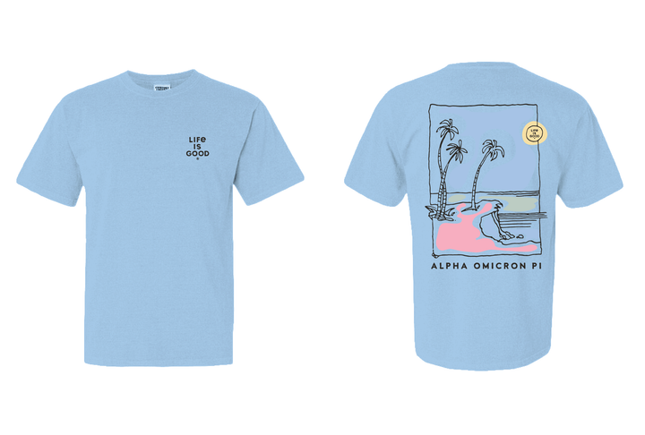 LIFE IS GOOD® Palm Beach Sorority Tee