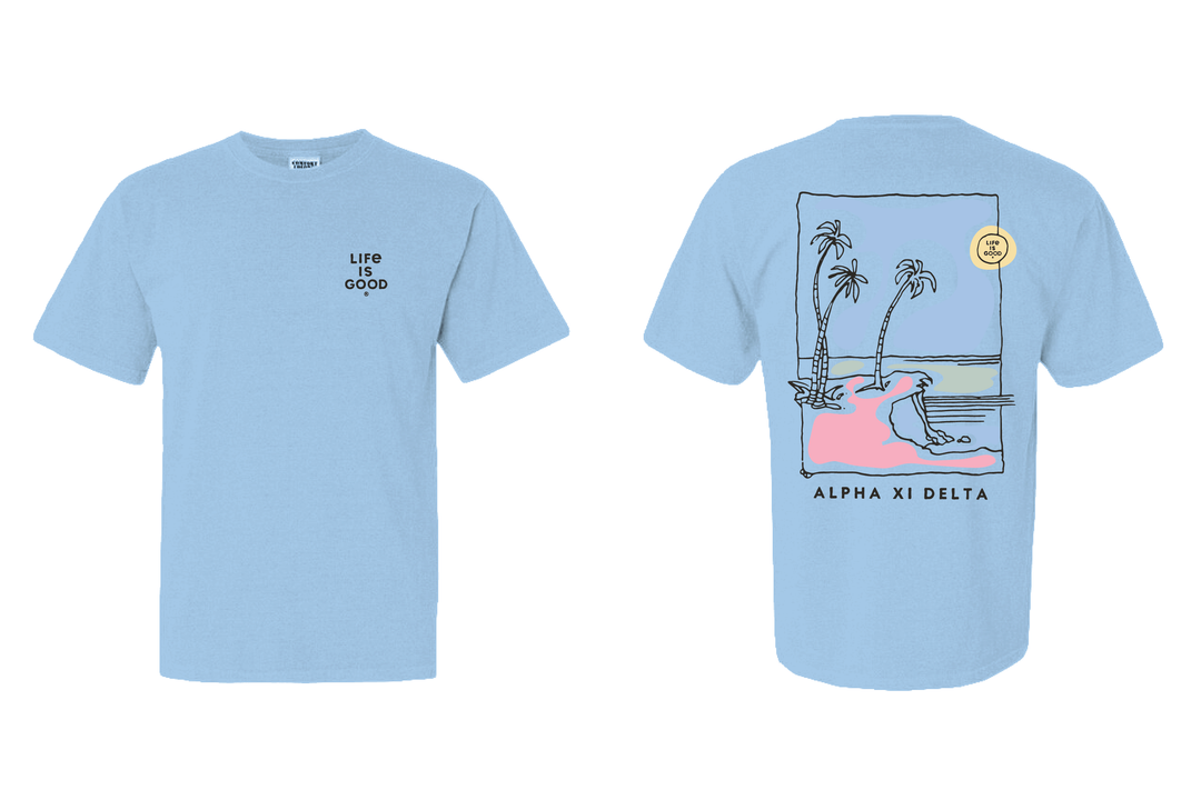 LIFE IS GOOD® Palm Beach Sorority Tee