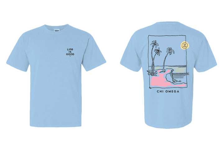 LIFE IS GOOD® Palm Beach Sorority Tee