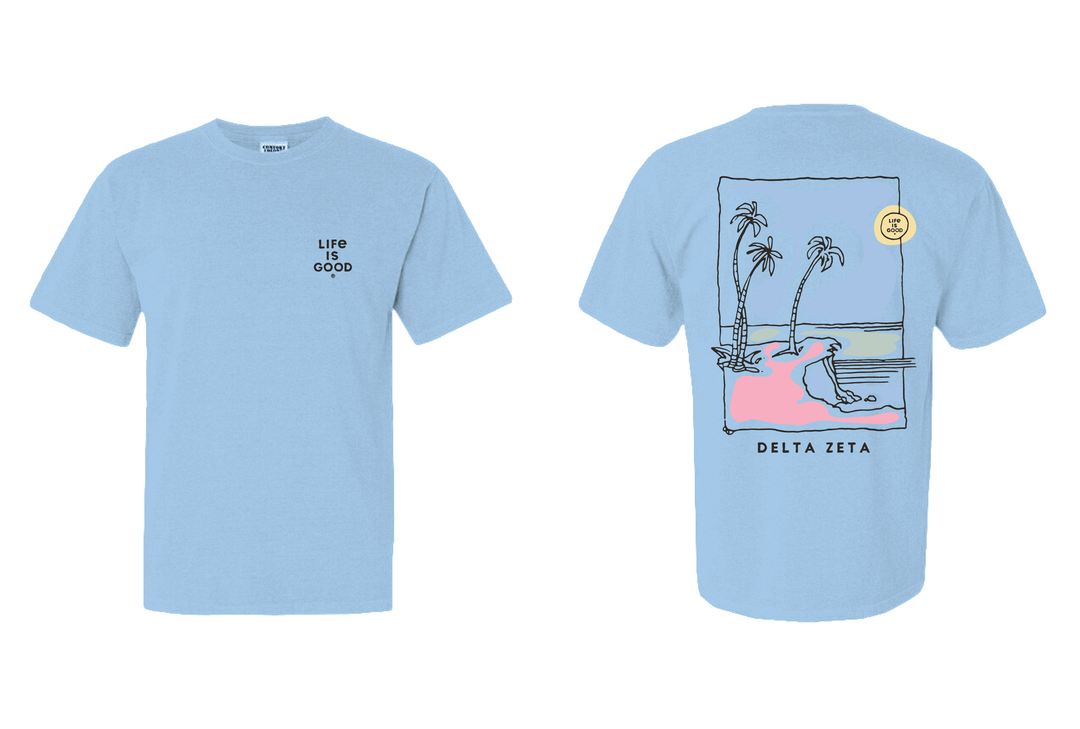 LIFE IS GOOD® Palm Beach Sorority Tee