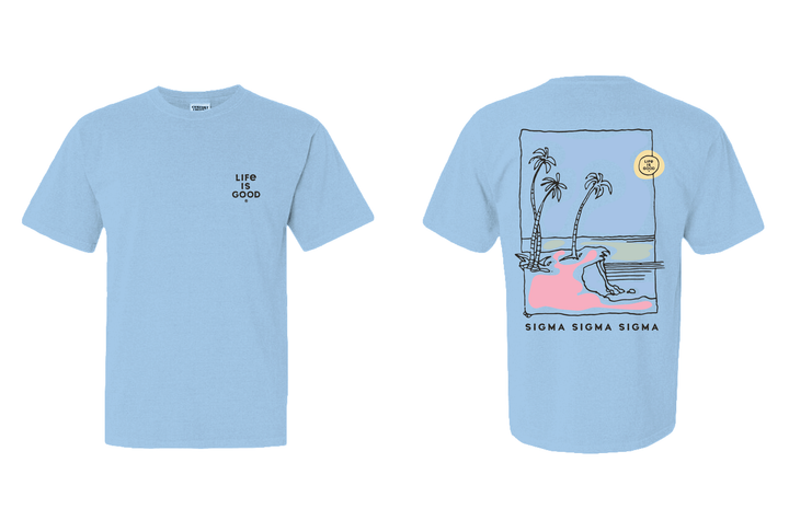 LIFE IS GOOD® Palm Beach Sorority Tee