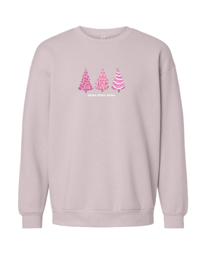 LIFE IS GOOD® Holiday Trees Sorority Crewneck
