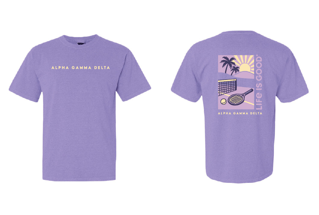 LIFE IS GOOD® Tennis Club Sorority Tee