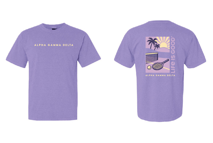 LIFE IS GOOD® Tennis Club Sorority Tee