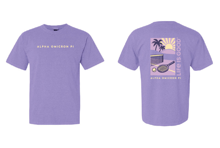 LIFE IS GOOD® Tennis Club Sorority Tee