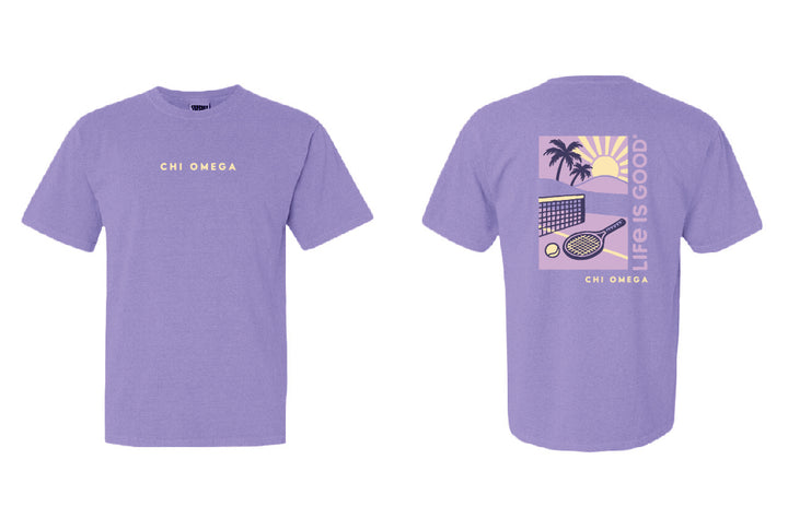 LIFE IS GOOD® Tennis Club Sorority Tee