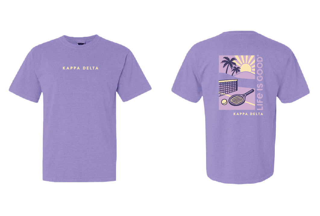 LIFE IS GOOD® Tennis Club Sorority Tee