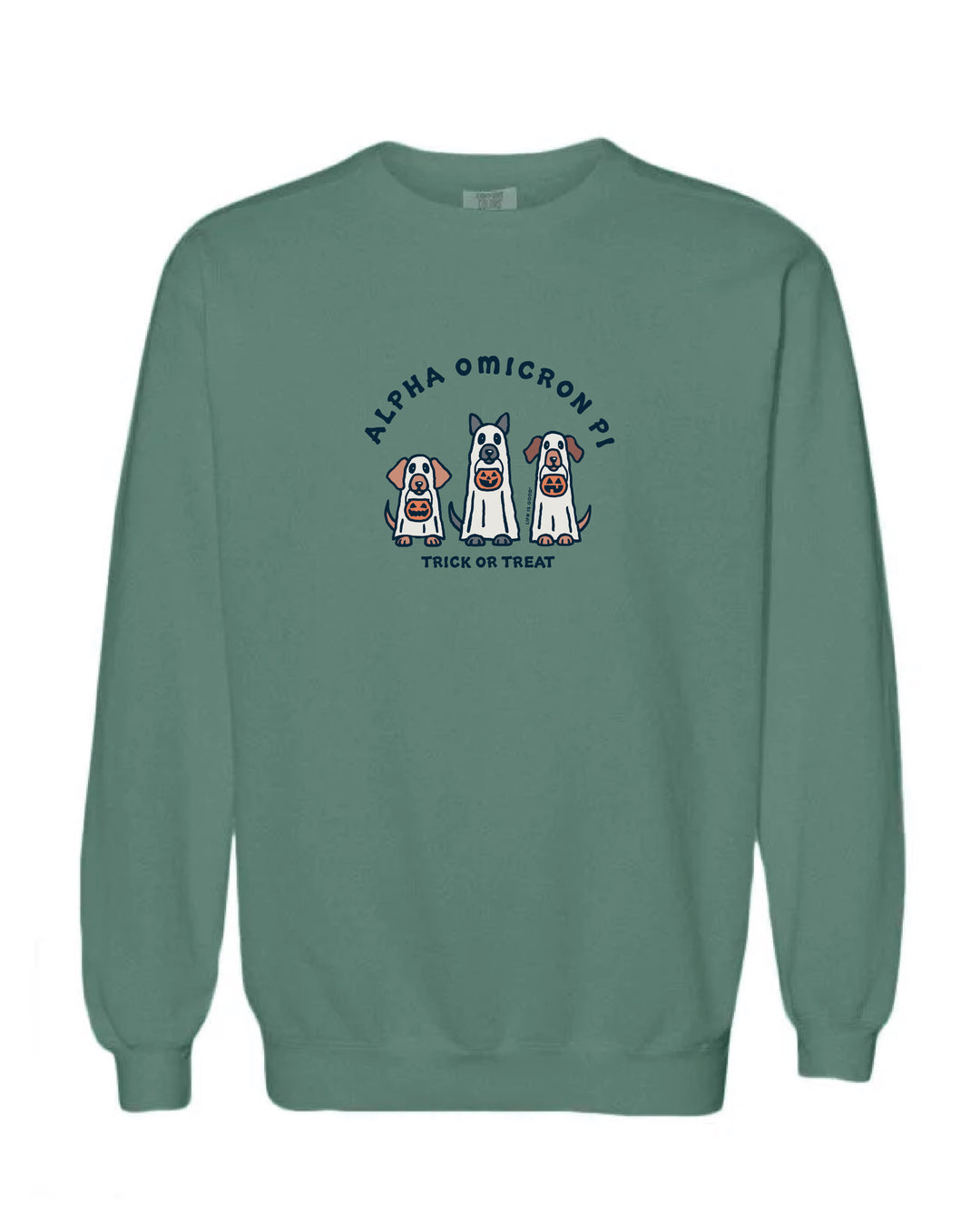 LIFE IS GOOD® Trick or Treat Sorority Crewneck