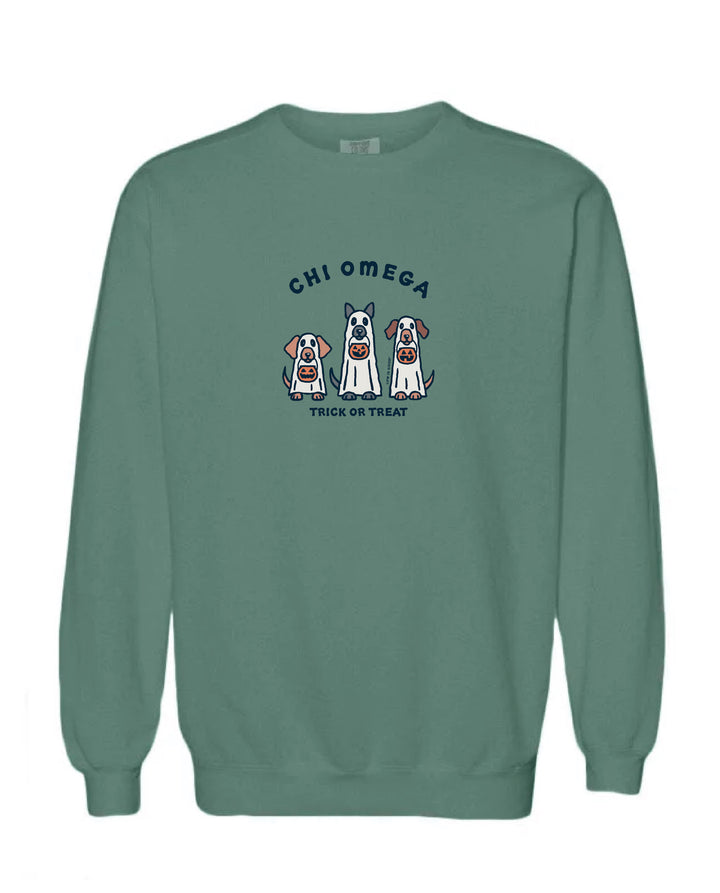 LIFE IS GOOD® Trick or Treat Sorority Crewneck