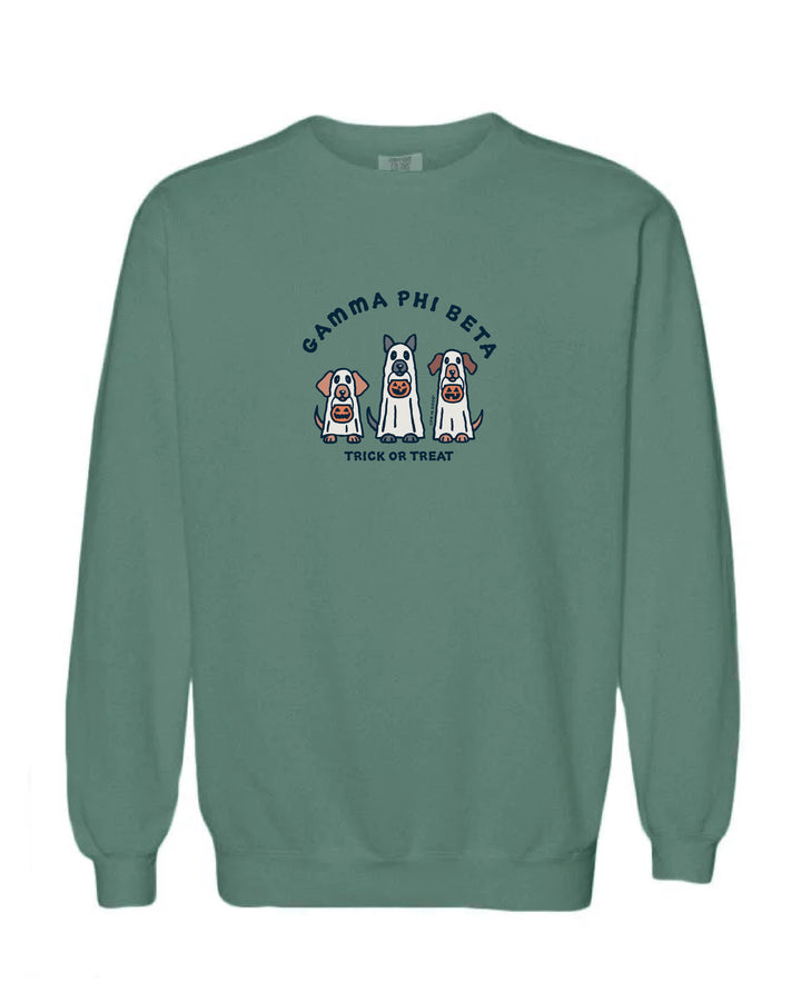 LIFE IS GOOD® Trick or Treat Sorority Crewneck