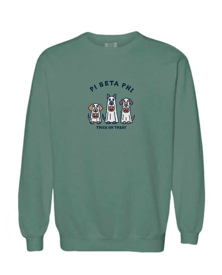 LIFE IS GOOD® Trick or Treat Sorority Crewneck