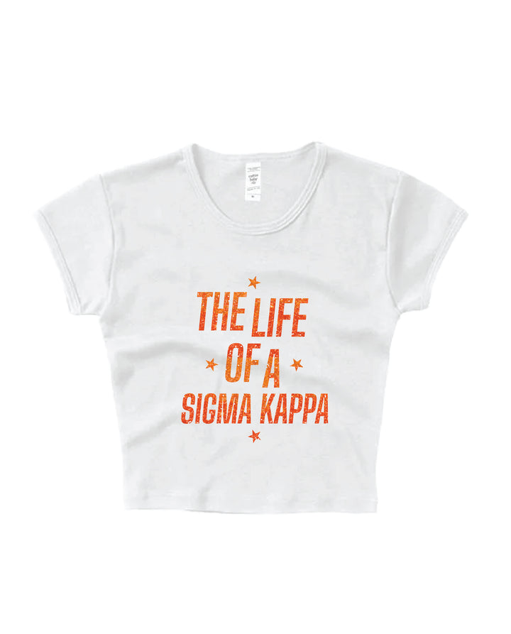 Life of A Sorority Girl Baby Tee