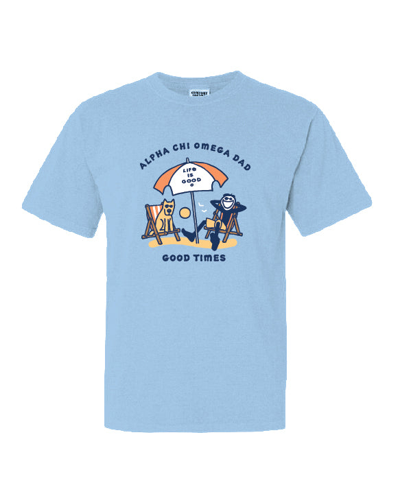 LIFE IS GOOD® Good Times Sorority Dad Tee