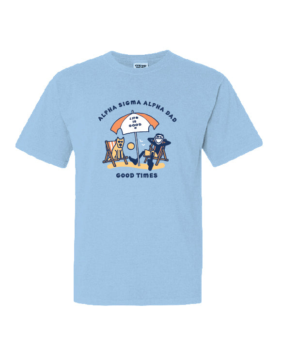 LIFE IS GOOD® Good Times Sorority Dad Tee
