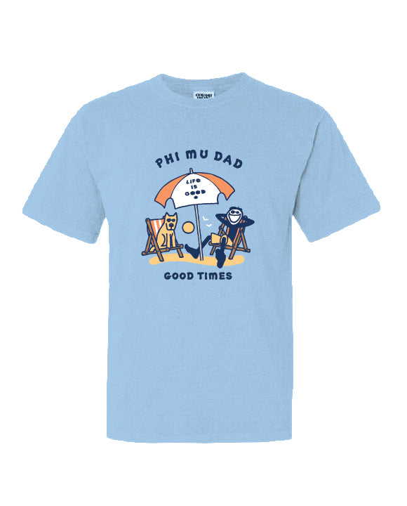 LIFE IS GOOD® Good Times Sorority Dad Tee