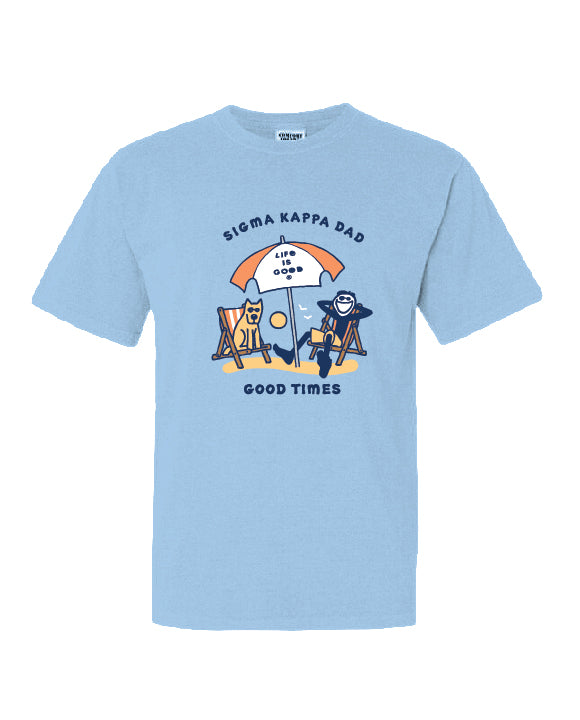 LIFE IS GOOD® Good Times Sorority Dad Tee
