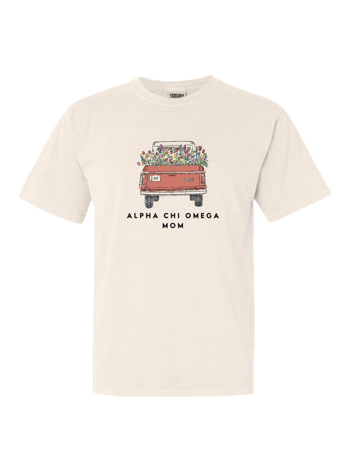 LIFE IS GOOD® Flower Truck Mom Sorority Tee