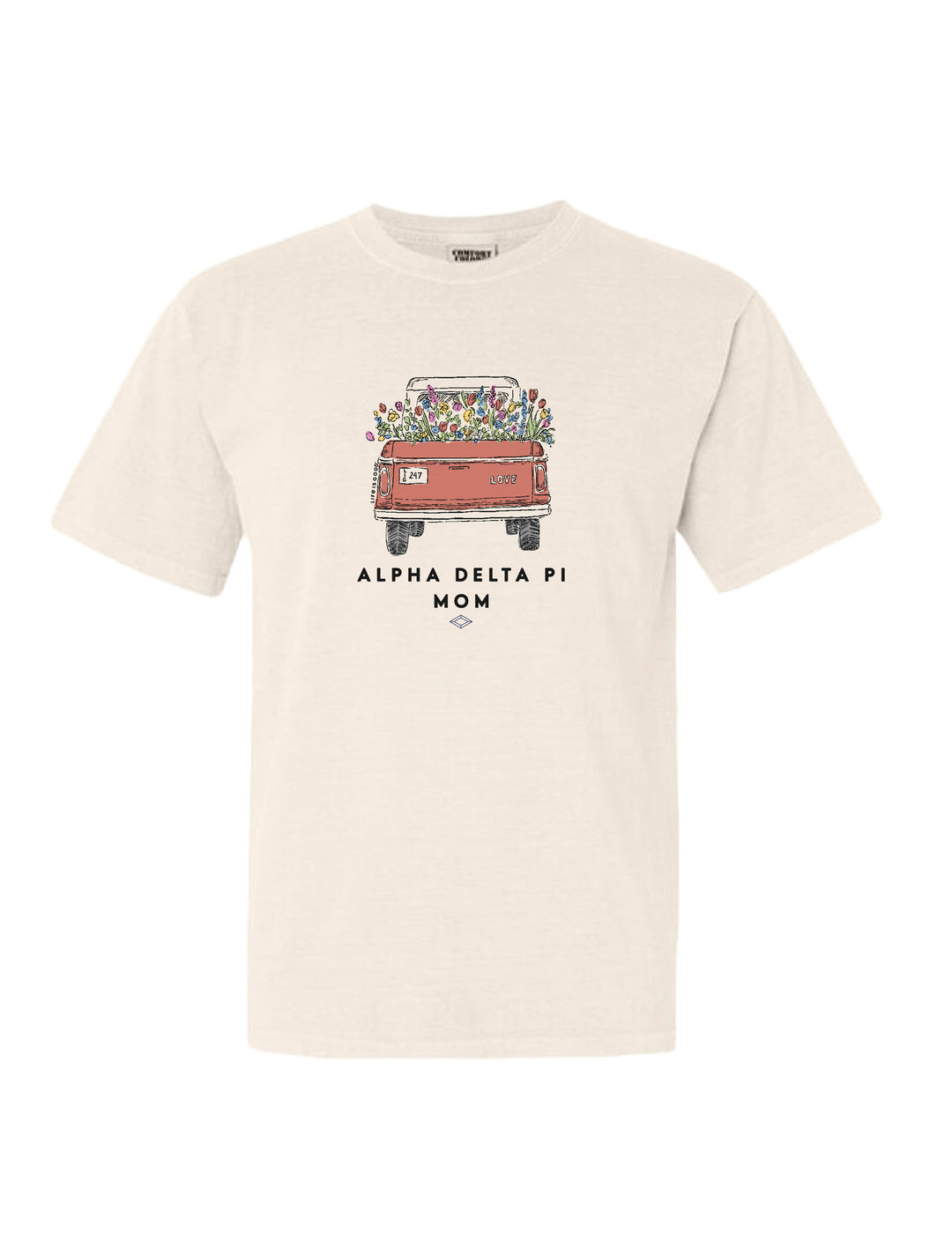 LIFE IS GOOD® Flower Truck Mom Sorority Tee