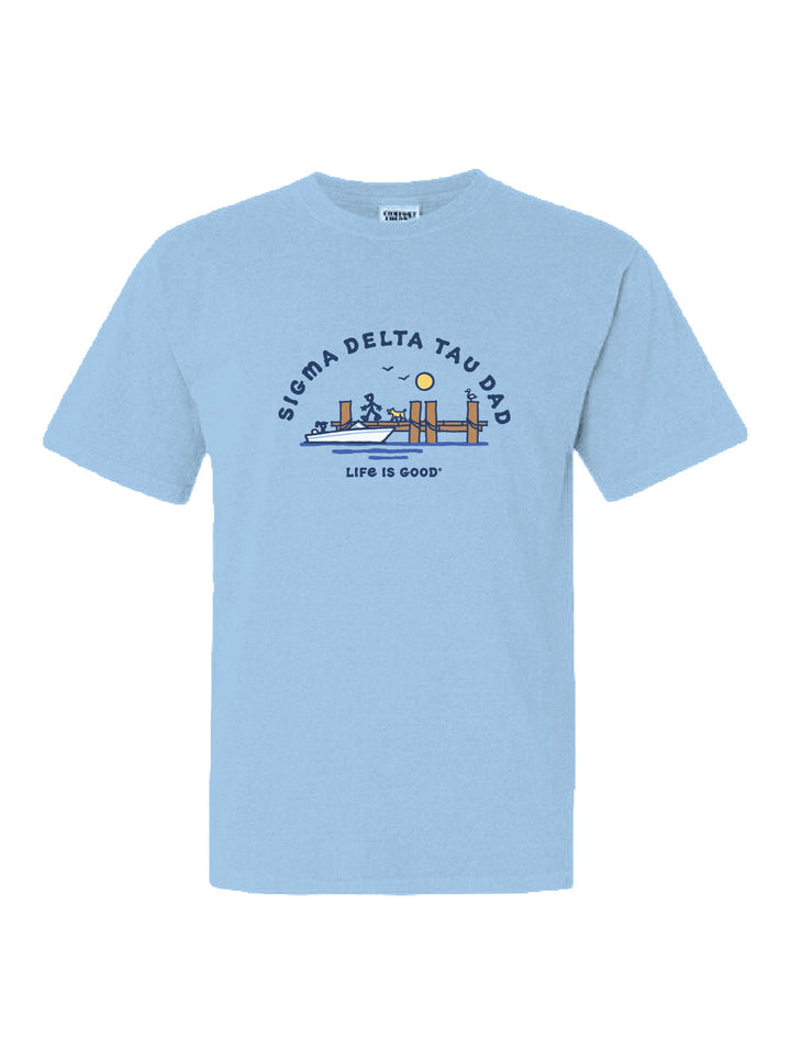 LIFE IS GOOD® Boat Sorority Dad Tee