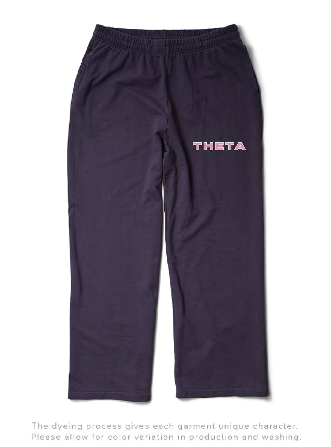 Light Pink Sorority Midnight Sky Light Weight Wide Leg Pants - 2XL