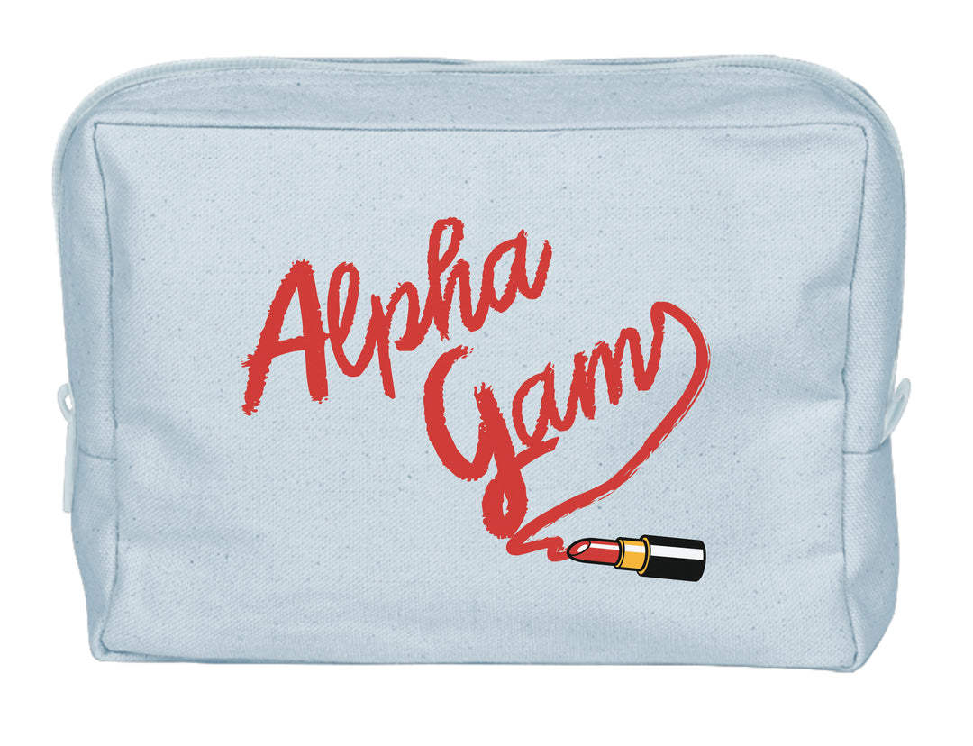 Lip Stick Sorority Make-Up Pouch