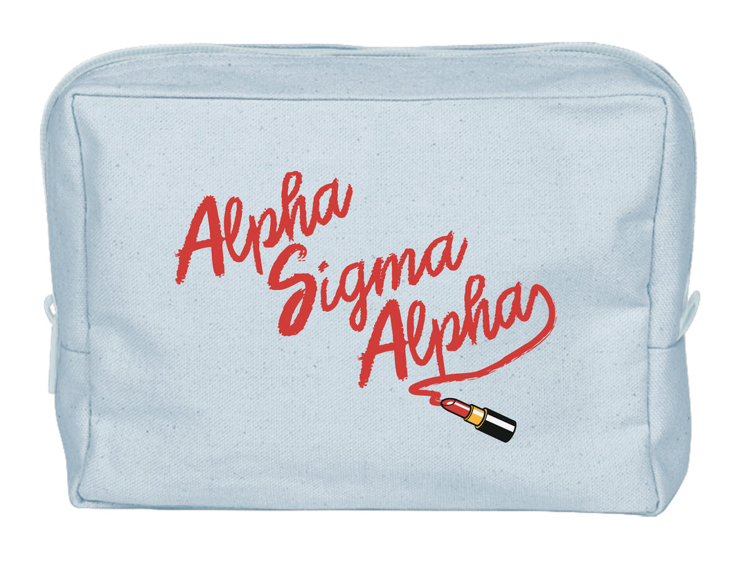 Lip Stick Sorority Make-Up Pouch