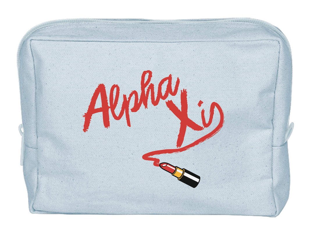 Lip Stick Sorority Make-Up Pouch