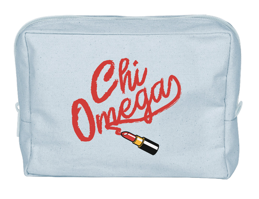 Lip Stick Sorority Make-Up Pouch