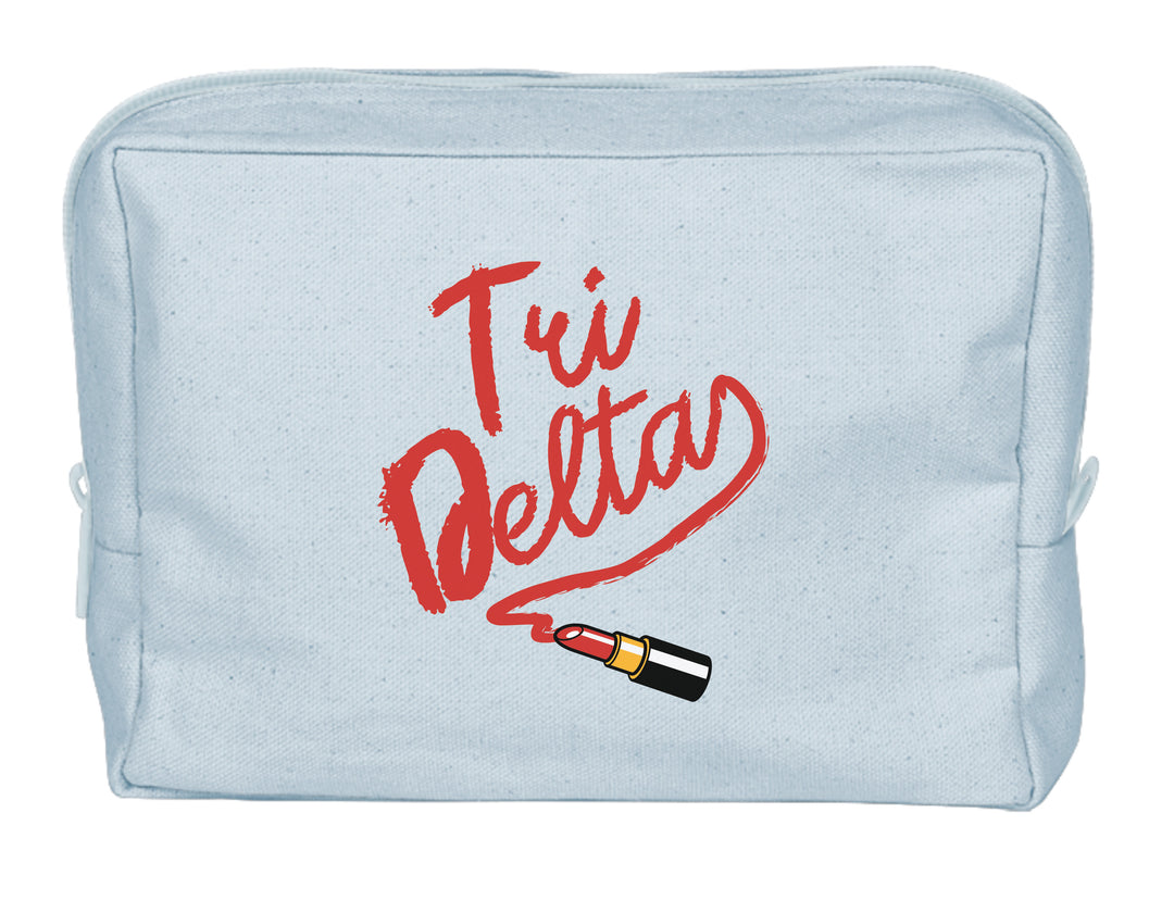 Lip Stick Sorority Make-Up Pouch