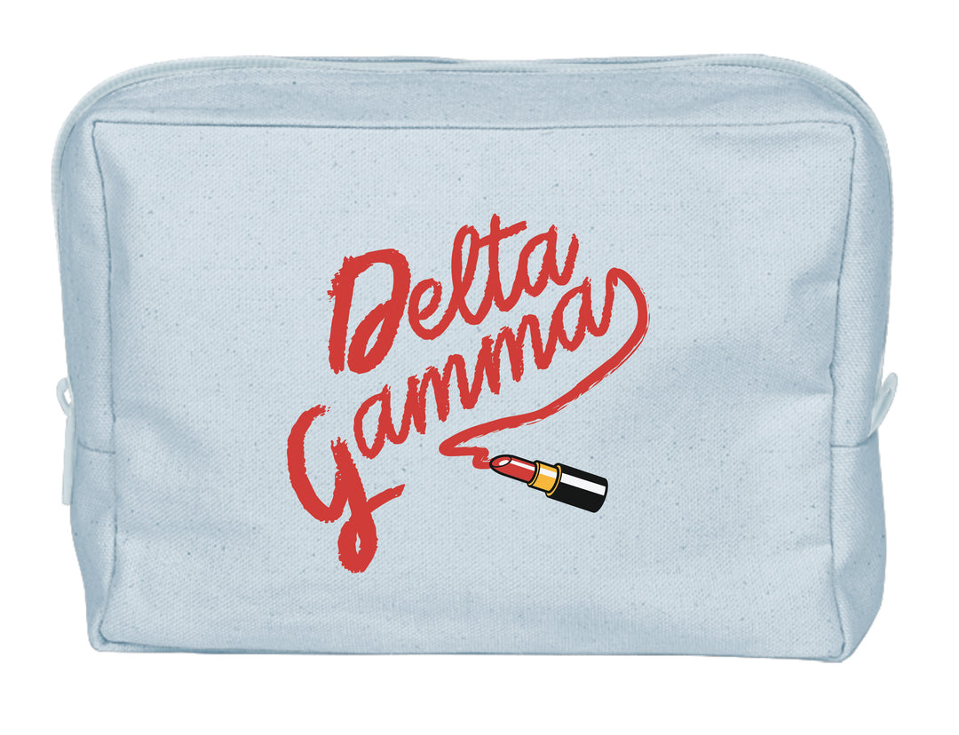 Lip Stick Sorority Make-Up Pouch