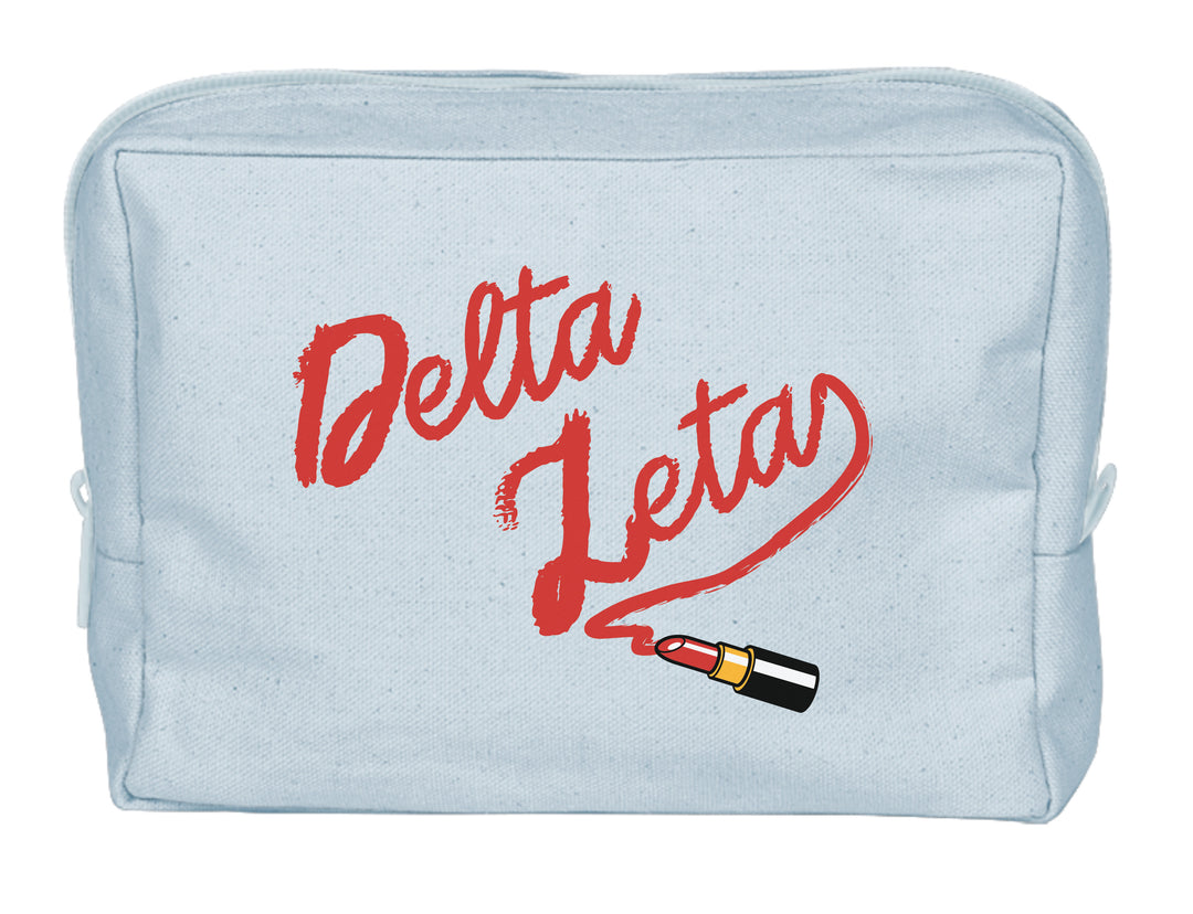 Lip Stick Sorority Make-Up Pouch