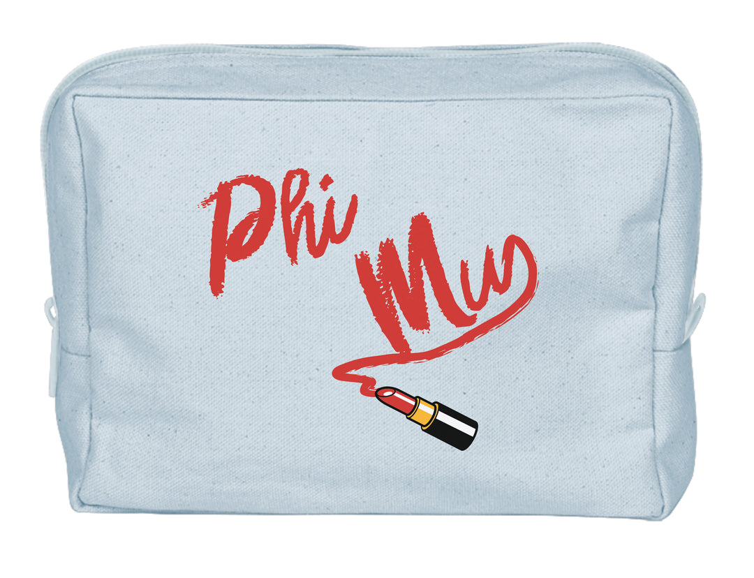 Lip Stick Sorority Make-Up Pouch