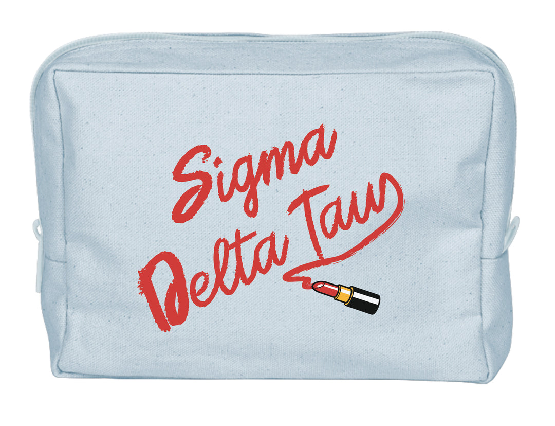 Lip Stick Sorority Make-Up Pouch