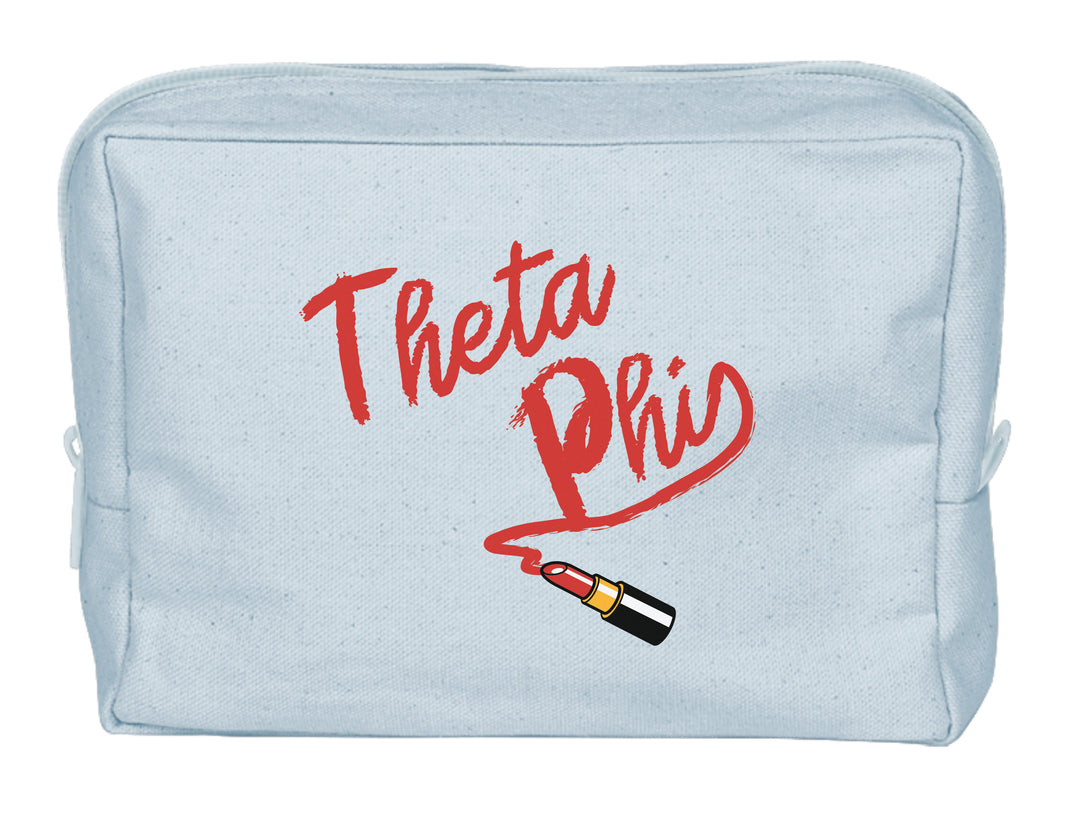 Lip Stick Sorority Make-Up Pouch