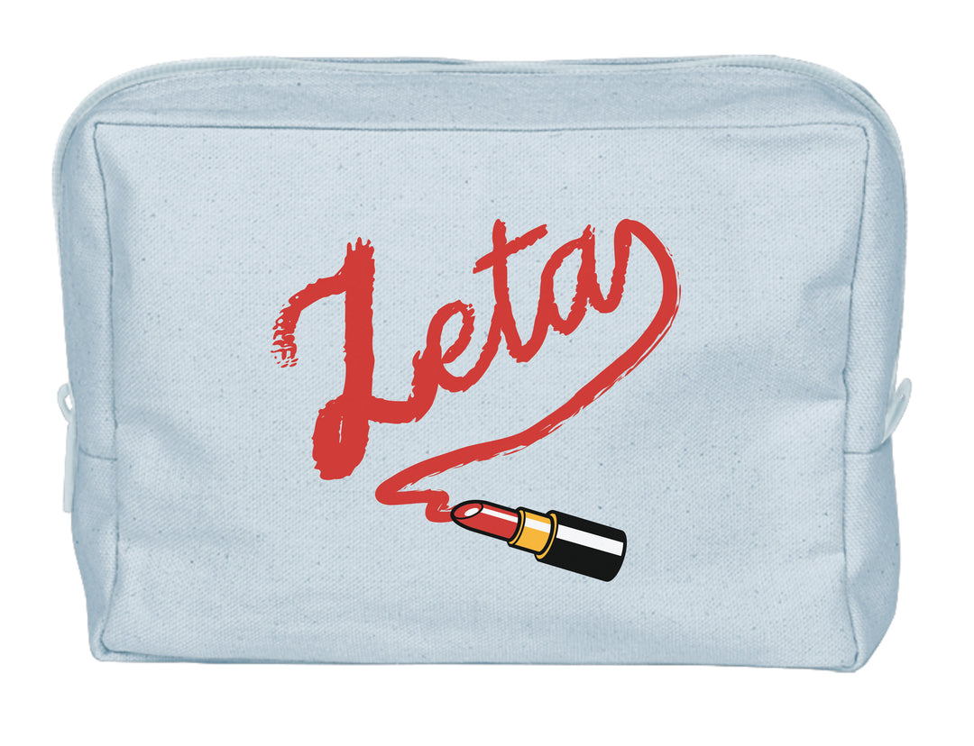 Lip Stick Sorority Make-Up Pouch