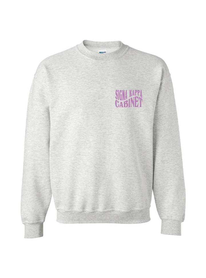 Sigma Kappa | Cabinet Crewnecks | CSUF